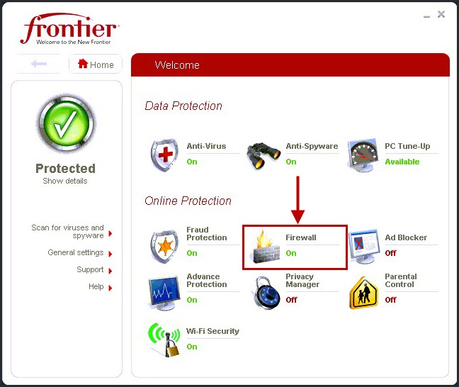 How to configure Frontier Security Free Ride Games